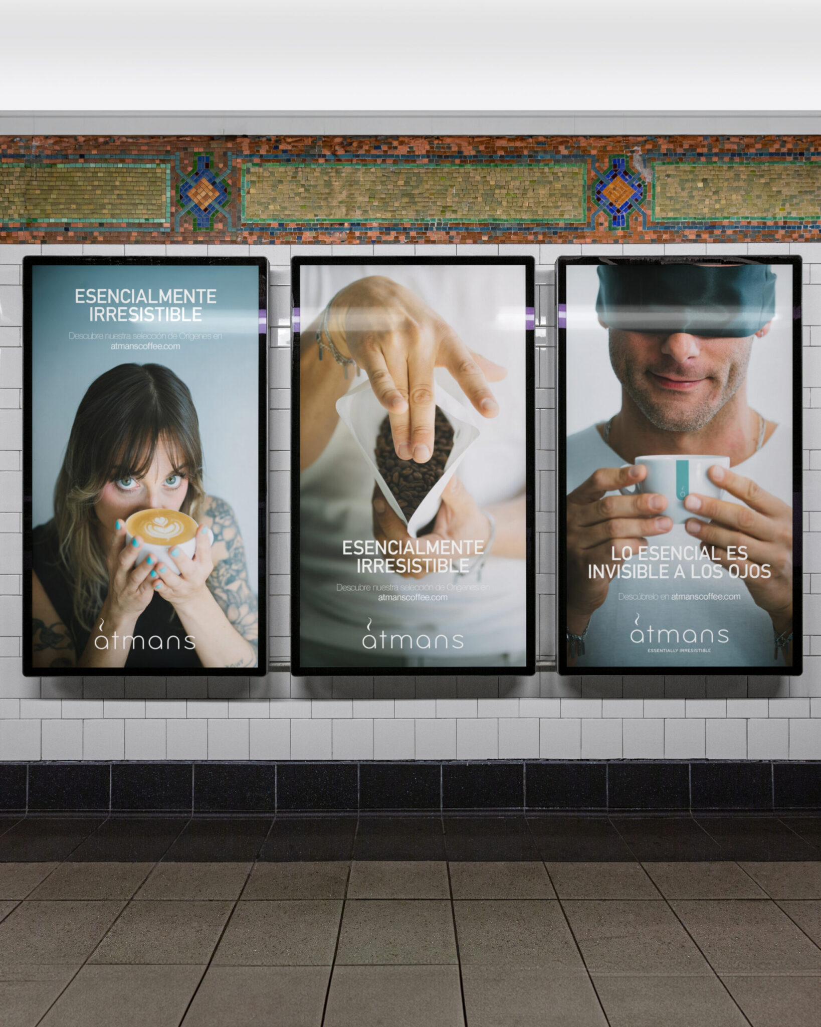 Diseño publicitario para Atmans - Branding The Backstage