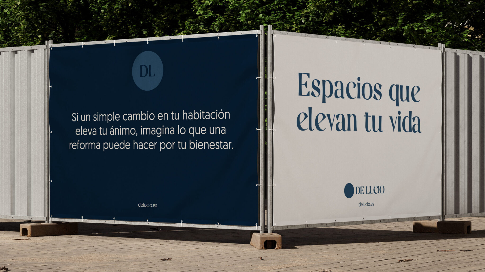 Identidad Visual para De Lucio Reformas - Branding The Backstage