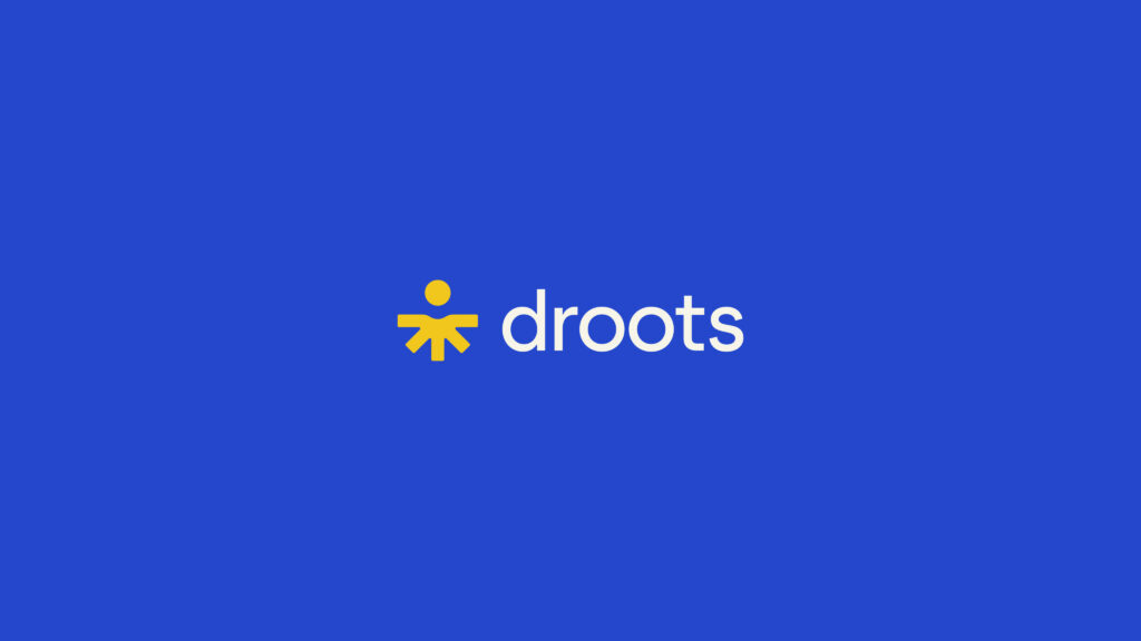 Diseño de logotipo e identidad visual para Droots - Branding The Backstage