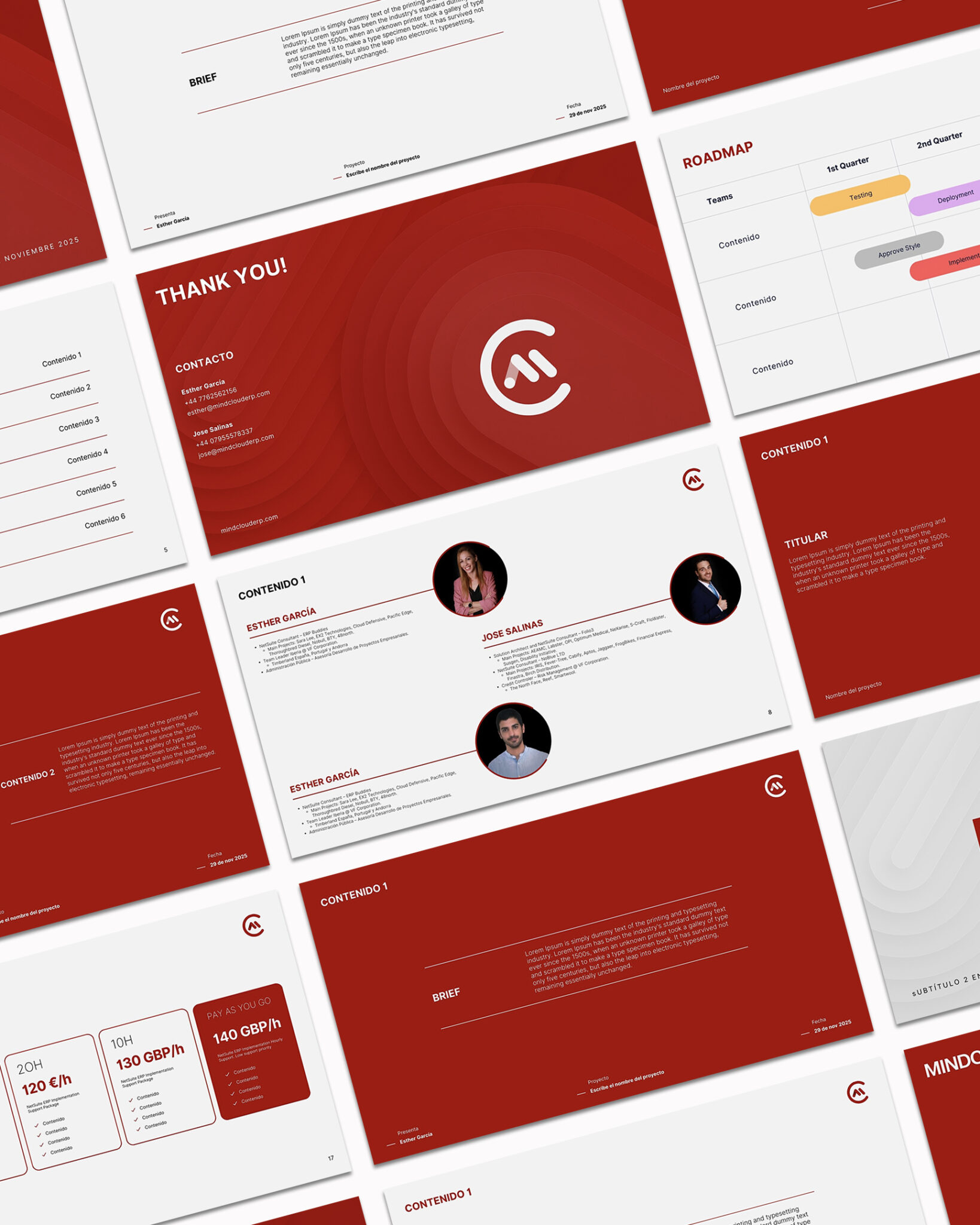 Diseño de recursos de marca para MindCloud - Branding The Backstage