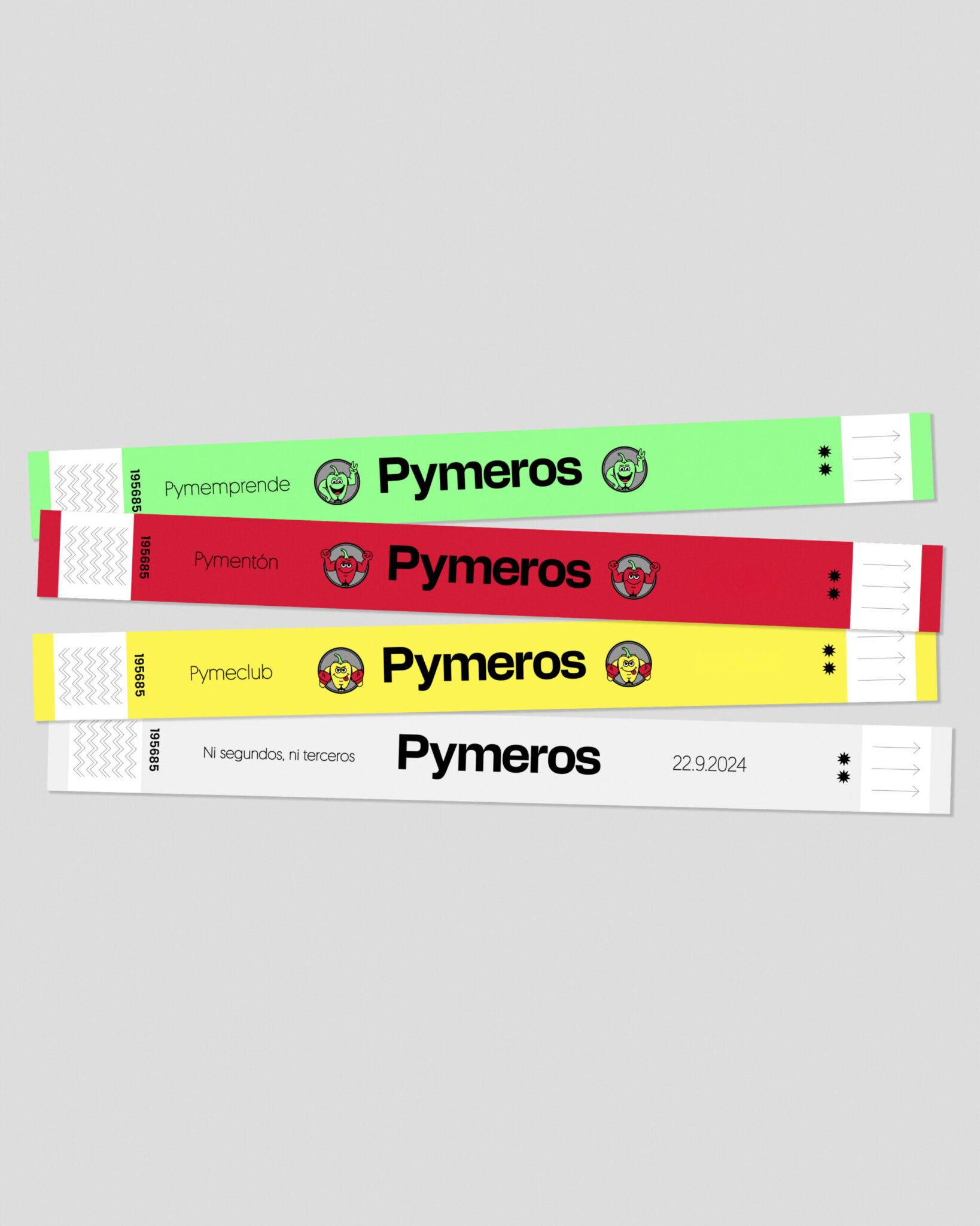 Diseño Logotipo e Identidad Visual para Pymeros - Branding The Backstage